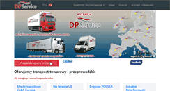 Desktop Screenshot of dpservice.org